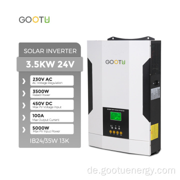 GOOTU 24V 3 kW vor dem Grid Solar Wechselrichter